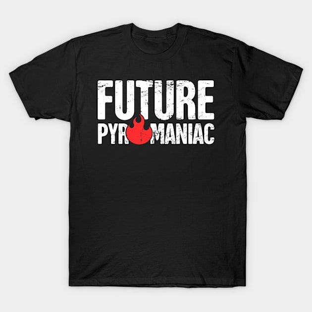 Funny Pyromaniac Fire Gift T-Shirt by MeatMan